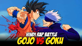 Gojo Vs Goku Hindi Rap Battle By Dikz | Hindi Anime Rap | Dragon Ball Daima AMV