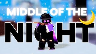 Middle Of The NIGHT🌙 | My BEST Roblox Bedwars Montage