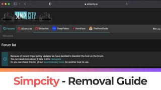 Simpcity Scam Virus How To Remove It Guide