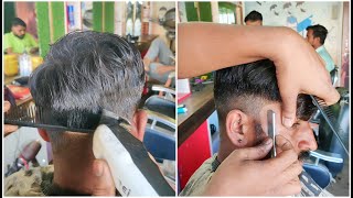 SIMPLE HAIRCUT - With Trimmer & Details Step By Step Tutorial