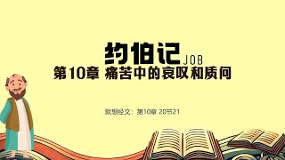 约伯记  10 || 痛苦中的哀叹和质问