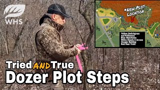 Easy Bulldozer Created Food Plot Steps