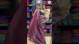 Beige and Coffee Brown Handloom Soft Silk Sarees-Rs:-9500- Sri Arya Silks