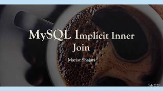 Simple MySQL Implicit Inner Join
