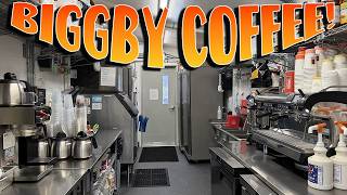 Working at Biggby Coffee!