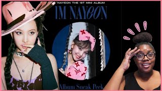 Reacting to NAYEON "IM NAYEON" Album Sneak Peek