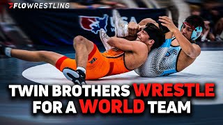 Twin Brothers Wrestle Off For U17 Freestyle World Team