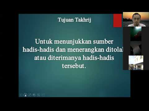 Kuliah Takhrij Hadis; Mengenal Metode Takhrij, Bersama Jurusan Ilmu Al ...