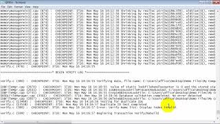QuickBooks - Check your Error Log 2011