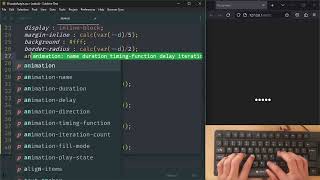ASMR Programming - Beautiful CSS Animation - No Talking