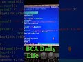 BCA Daily life using computer 🖥️💻#bca  #computer_bca_students. #students