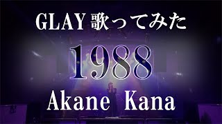 【女性が歌う】GLAY / 1988　covered by 赤音 叶