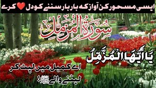 073 Surah Muzzammil Full  | Surah Al Muzzammil Recitation 💓| سورۃ المزمل| Anaya tilawat