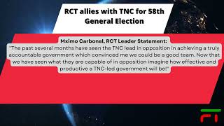 Fora Talossa News Alert - TNC and RCT announce election coalition