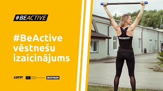 #BeActive vēstnešu izaicinājums kopā ar Ievu Zvīguli