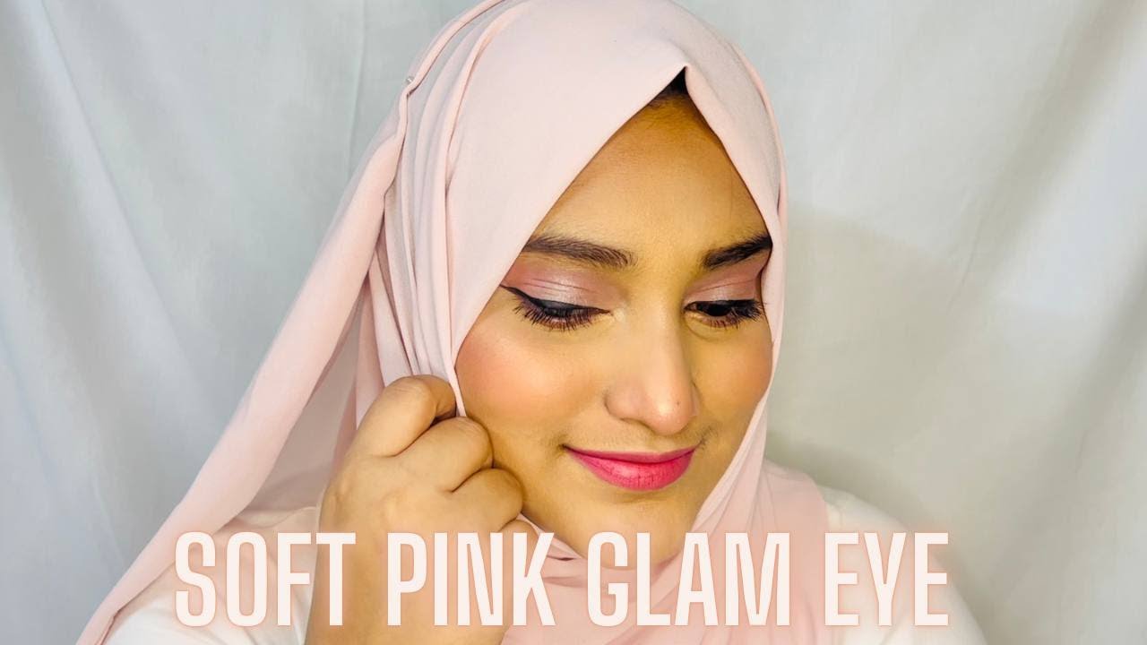 Soft Pink Glam Eye Makeup Tutorial Youtube