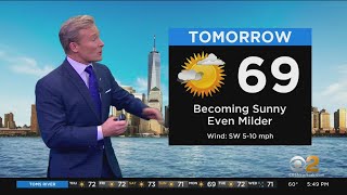 New York Weather: CBS2's 11/5 Thursday Evening Update