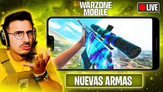 🔴PROBANDO LAS NUEVAS ARMAS DE WARZONE MOBILE | TEMPORADA 4🔴