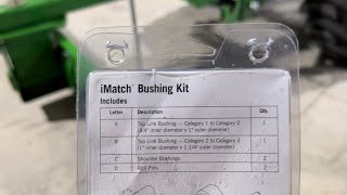 John Deere iMatch Bushing Kit adapter