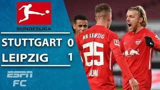 RB Leipzig goes top with win over Stuttgart | ESPN FC Bundesliga Highlights