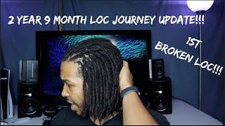 2 Year 9 Month Loc Journey Update!!!#Locjourney#Starterlocs#johnnylox