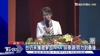 G7援台灣參加WHA  蕭美琴:感謝國際支持｜TVBS新聞 @TVBSNEWS01