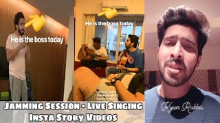 Armaan Malik Jamming Session With Amaal Mallik, Live Singing & Insta Story Videos || SLV 2019