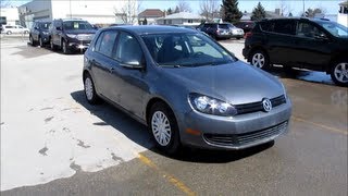 2012 Volkswagen Golf 2.5 Start up, Walkaround and Vehicle Tour