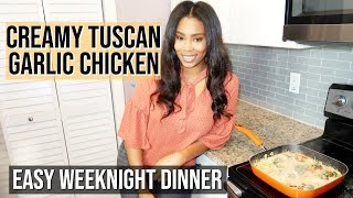 KETO CREAMY TUSCAN GARLIC CHICKEN RECIPE | LoveLexyNicole