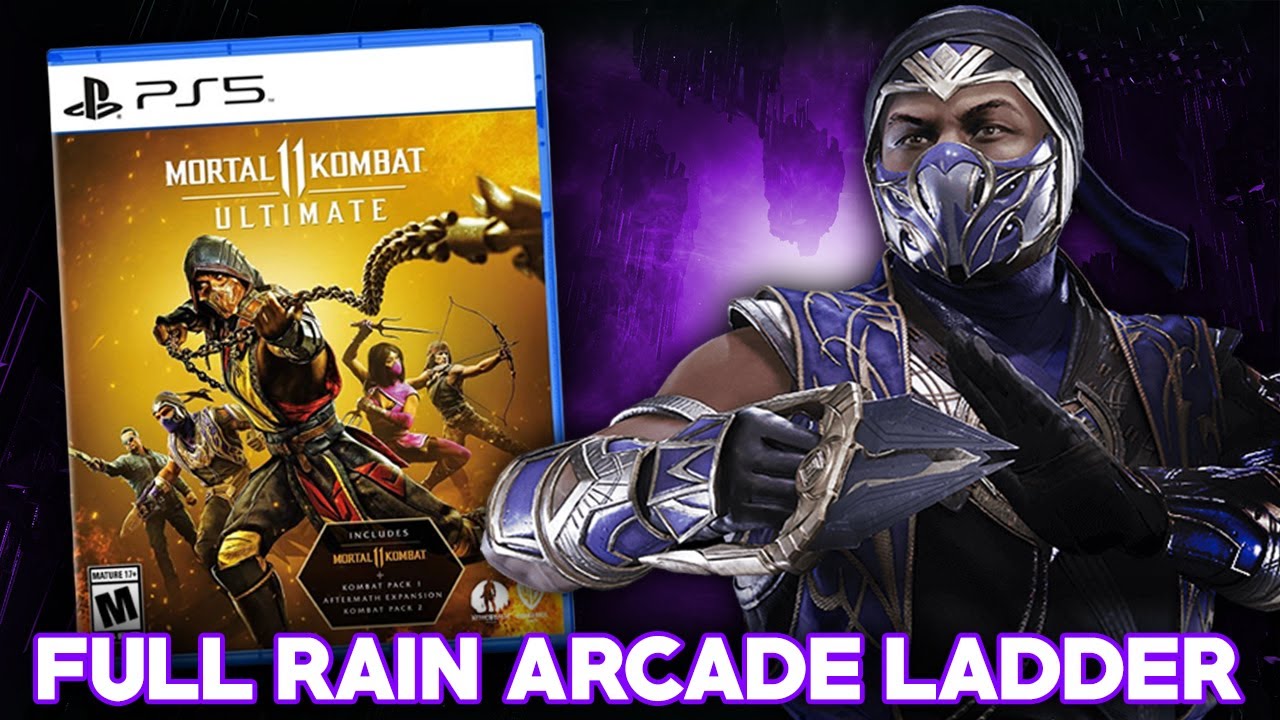 Full RAIN Mortal Kombat 11 Arcade Ladder & Ending (on PS5!) - Mortal ...