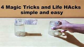 4 Magic Tricks and Life Hacks Video | Easy and Simple | DIY pandit