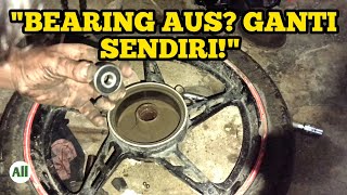 Tutorial Ganti Bearing Roda Belakang Jupiter Z | Mudah \u0026 Cepat!