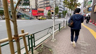 iphone11 4K - Walk on Gotanda~Gotenyama~Kita-Shinagawa in Japan