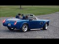 mg midget with a 327 first drive