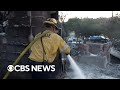 Firefighters working to contain Thompson Fire in Northern California