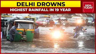 Streets Flooded, Massive Traffic Jams As Delhi Receives Highest Rain In September In 19 Years
