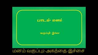 மனம்-வகுப்பு -2--அகந்தை- இச்சை