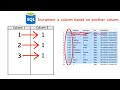 SQL Auto increment a column based on another column easiest way