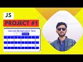 JS Project 1 |  Create Multiplication Table with HTML, CSS, & JS