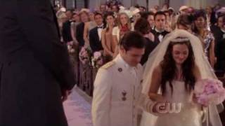 Gossip Girl's 100th episode, season 5 episode 13 - "G.G." Wedding entrance and Blair's runaway