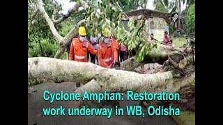 Cyclone Amphan: Restoration work underway in WB, Odisha