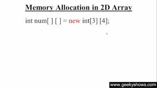 74. Two Dimensional Array in Java Programming (Hindi)