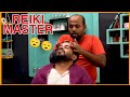 SLEEPING DISORDER? REIKI MASTER can FIX it just like that!💈#asmr