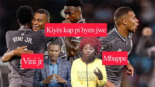 Daprè Bertinie Mbappe ap pi byen jwe ke Vini jr, Kimberly pa dakò, gwo diskisyon…