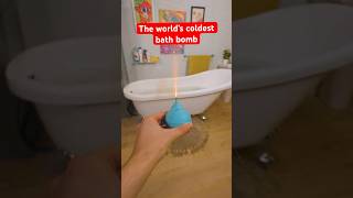 The World’s Coldest Bath Bomb 🥶