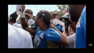 Jamal Williams after practice  speech on Hard Knocks. (Credit HBO, NFL, Detriot Lions)