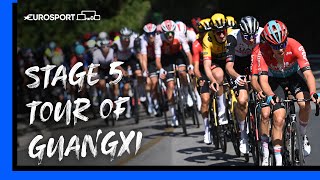 LATE CHARGE TO VICTORY! 💨 | Tour Of Guangxi Stage 5 Conclusion | Highlights | Eurosport