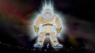 Rick and Morty | Rick vs Zeus  Fight