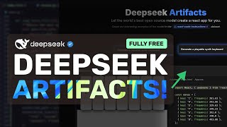 DeepSeek Artifacts: This 100% FREE AI Coder can GENERATE Apps in SECONDS!