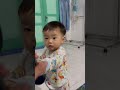 Hal paling menegangkan, setelah nyanyi = anak muntah 🤪 #babyboy #babyvideos #kids